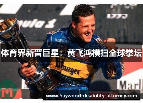 体育界新晋巨星：黄飞鸿横扫全球拳坛